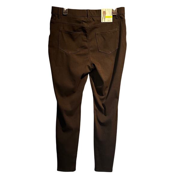 Time and Tru Size Large New with tags Black Jeggings Goth Whimsygoth Comfy - Picture 2 of 9